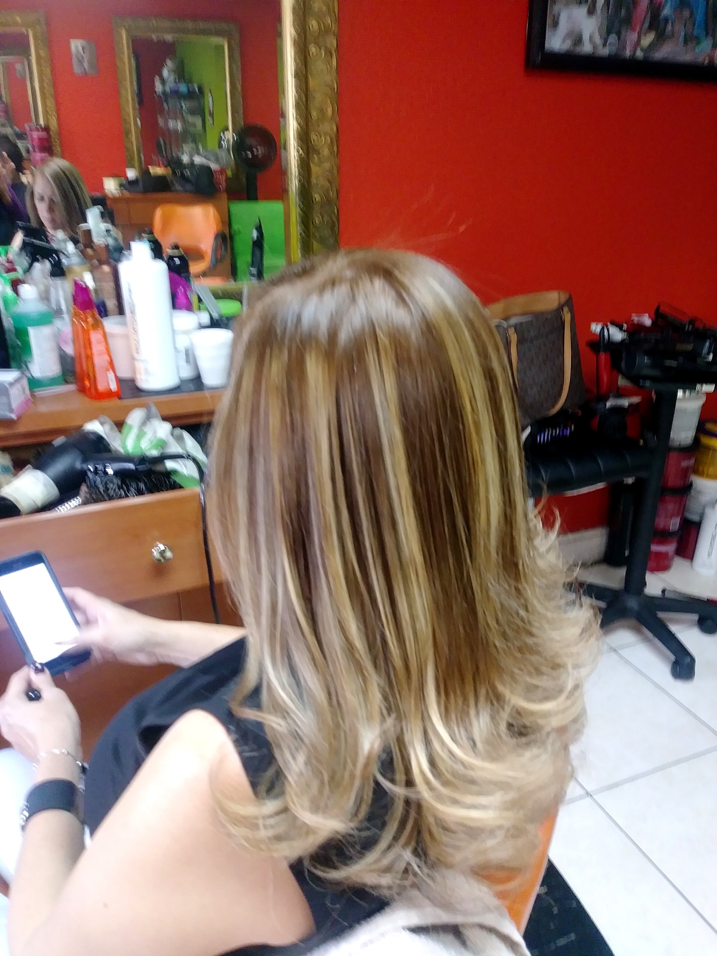 Balayage — hair by Dominican Hairdresser Johanny